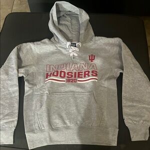 Indiana Hoosiers Gray Hoodie